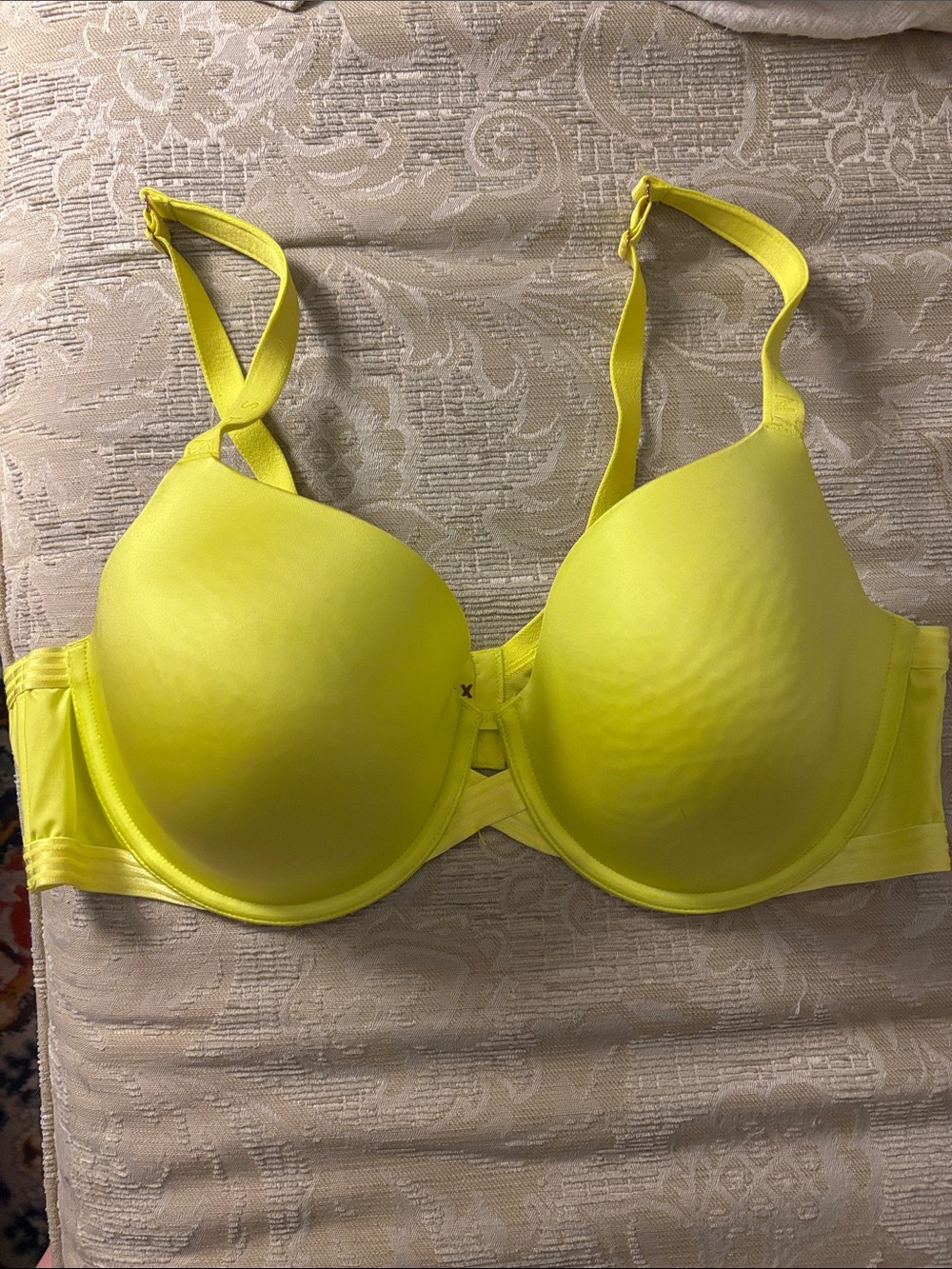 Savage X Fenty T-shirt Bra Neon Yellow 42D